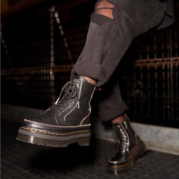 Dr. Martens JADON BOOT ALTERNATIVE LEATHER PLATFORMS - Picture 6 of 13